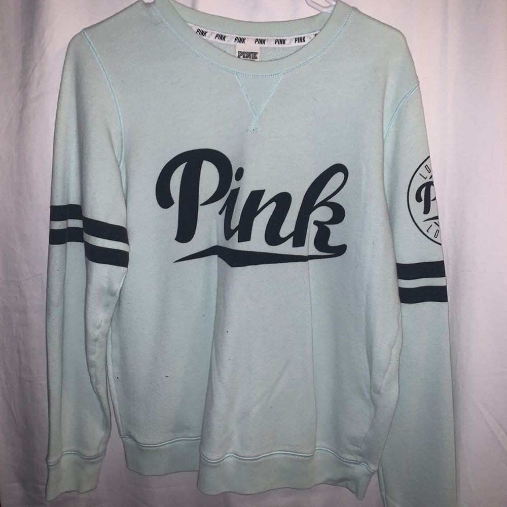 Pink crew neck